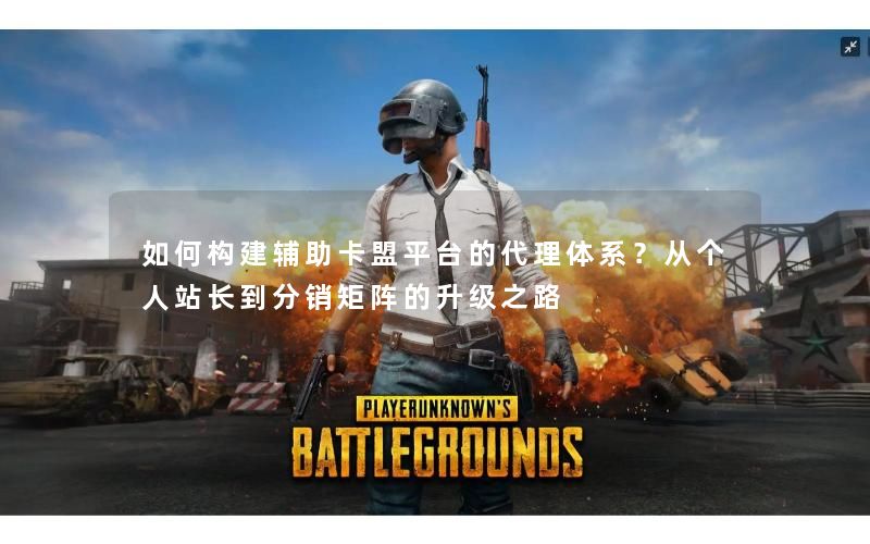 如何构建辅助卡盟平台的代理体系？从个人站长到分销矩阵的升级之路