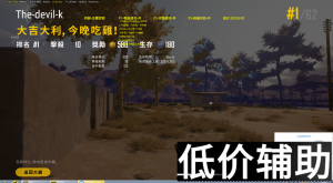 绝地求生冰点辅助：战绩可查，高效上分必备神器