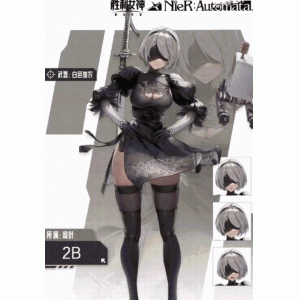 《胜利女神：新的希望》X《尼尔》联动角色介绍：2B和A2两位小姐姐超美！
